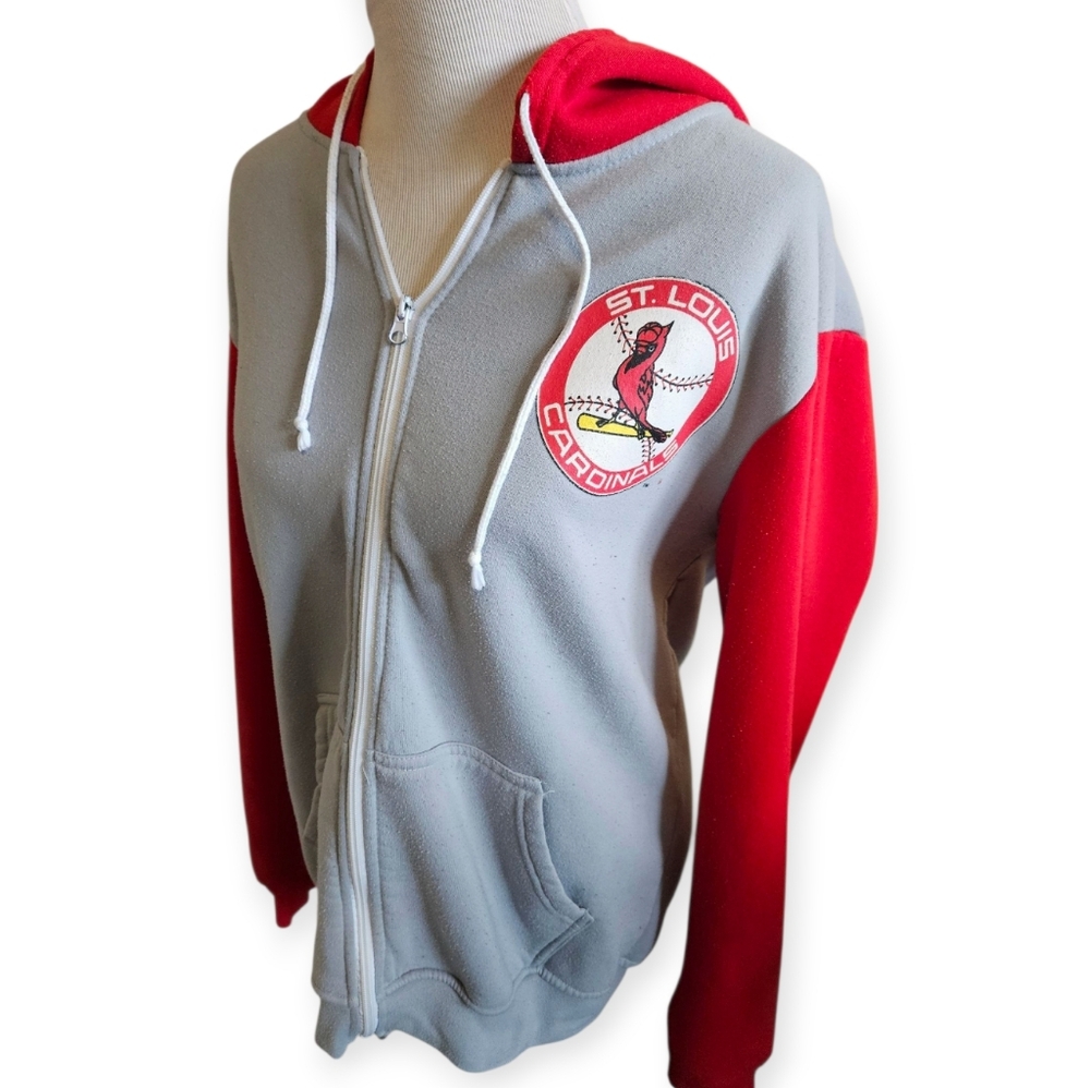 St. Louis Cardinals Gray and Red Hoodie Size Xl